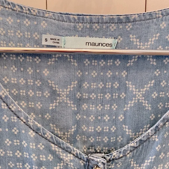 Soft denim dress - Picture 5 of 6